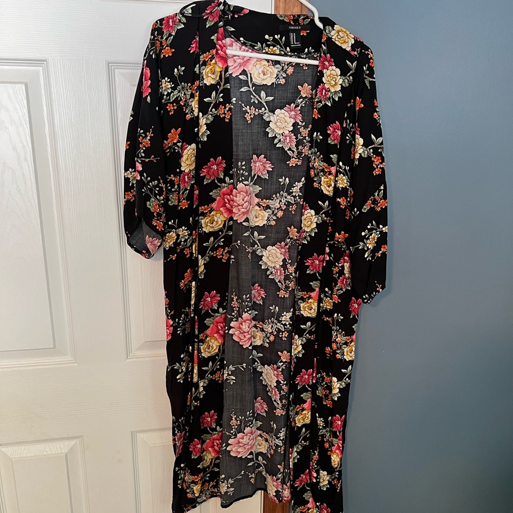 Floral Kimono - Forever 21